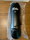 Fairtex Muay Thai Competition Shinguards  Black  Size Xl  New With Tags 