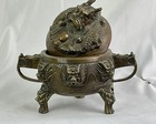 Good Luck Dragon  Serpent Incense Burner  Holder