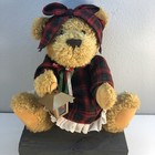 Tender Hearted Collectibles Bear Christmas Teddy Bear Sets Plaid Pajamas  Read 