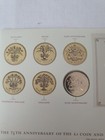 2008 -25th Anniversary Of   1 Coin   50th Anniversary Of Country Definitives Fdc 