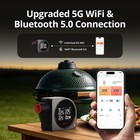 Inkgrill Smoker Temperature Controller For Big Green Egg  5g Wifi   164ft   
