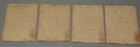 Real Set 4p Tibet 1800s Old Antique Buddhist Tsakli Tsaklis Thangka Amitayus