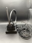 Plantronics W02 Wireless Headset System Charging Base  Earpiece  And Cords