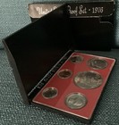 1976  United States Mint Annual 6 Coin Proof Set Original Hard Case Kennedy ike