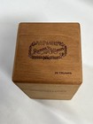 Vintage Ramon Allones Square Spanish Cedar Empty Cigar Box Euc