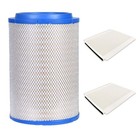 P606720 Engine Air Filter  blue    P606555 Cabin Air Filter Compatible With