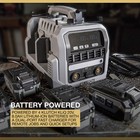 Klutch Cordless Welder Kit  Kliq 20v  200 Amps  4-pack 8 0ah Batteries 