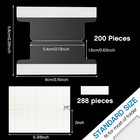 2 Inch Insertable Self-adhesive Tabs With Printable Inserts With File Folder Lab