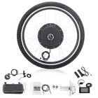 26 Inch 48v 1500w Electric Bicycle Rear Wheel E Bike Motor Conversion Kit