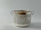 Pure Silver Prasadam Bowl With Shanku Chakram Namam In 20 Grams In 925 Purity 