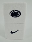 Nike Penn State Wristbands Adult Ncaa Single Wide White college Navy