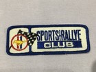Vintage Ford Mustang Sports Rallye Club Patch Stitched Embroidered Logo Nos New