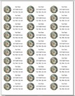 150 Persian Cat Stained Glass Mailing Return Address Labels Personalized