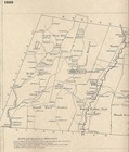 Hartland Barkhamsted Reservoir Ct 1869 Map With Homeowners Names Shown