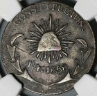 1858 Ngc Vf 30 Durango 1 4 Real Mexico State Radiant Cap Coin Pop 1 1  20070503c