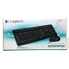 Logitech Mk120 Desktop Ensemble Clavier souris Wired Keyboard And Mouse Combo
