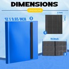 Trading Card Binder 9 Pocket 20 Pages 360 Cards collector Album card Folder F   