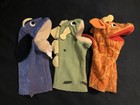 Lot Of 3 Vintage Rare Disney Baby Einstein Legends   Lore Puppets Read Desc