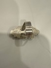 Golden Hills Cluster Ring  Size 8  Native Made And Stamped 