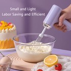 Portable Wireless Electric Egg Beater Handheld Usb Rechargeable Mixer Wisk