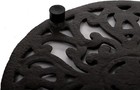 2 Pack Cast Iron Trivet  6 8  Cast Iron Round Trivet With Vintage Pattern And Ru