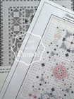 Judy Dixon Hardanger Chart Packet  blushed Fragrance  Beaded Embroidery Sampler