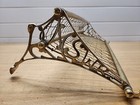 Repolished Brass Luggage Rack Nsw Train Railway Storage Shelf Rack Coat Hook