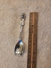 Lion By Wallace frank Smith Sterling Silver Ice Cream Fork 5 5 