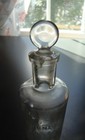 Antique Burnett Boston 5-1 4  Perfume-fragrance Bottle W  Original Stopper