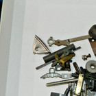 D46 Misc Parts Lot Sockets Nuts Bolts Side Frame Brake Wheel Lionel Flyer Marx