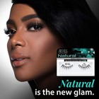 Lashes 102 Demi Black     Lightweight  Reusable Fake Eyelashes With