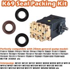 Fits General Pump Kit 69 Packing Kit 20mm  Repair Kit For Gp K69 Interpump