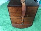 Case For Eggert No  372 Ship Chronometer Mahogany Outer Case Circa 1850