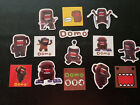 Domo Japanese Anime 24 Different Domo Stickers 14 Magnets 1 Free Lanyard