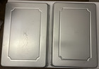 Set Of 2 Wilton Half Sheet Aluminum Performance Cake Pans 12x18x2 