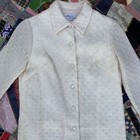 Vintage 50s 60s Sherbet Originals Lightweight Textural Coat