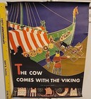 Rare Vintage 1930 s Era Dairy Cooperative Poster Carroll Snell Wpa Era Viking