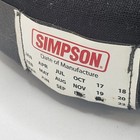 Simpson 23022bk Padded Neck Support Brace Sfi 3 3 Adjustable Speedfit Fasteners