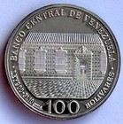 1983 Venezuela - 100 Bolivares - 200 Yr Birth Simon Bolivar -  9 Oz Proof Silver