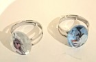 Children teen Adjustable Disney Frozen Rings  Elsa And Olaf