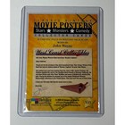 John Wayne  the Duke  Authentic Worn Western Neck Scarf Swatch Relic Card Quiet