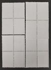 130 india 1948 Stamp Set 4 Mahatma Gandhi  O p  service  Forgery Blk  4  Mnh