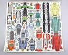 Vintage 1953 Nash Model Car Kit Dealer Promo Punch Out Cardstock Toy Playset