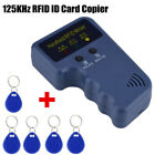 Handheld Rfid Card Copier Id Key Reader Writer 125khz Duplicator Cloner 5 Tags