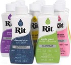 Rit Dye Liquid - Wide Selection Of Colors - 8 Oz 