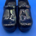 Dansko Professional Women s Clog Petrol Patent Leather Iridescent - Size 6 5 - 7