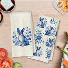 Boston Terrier Kitchen Towels Set - Grandmillennial Boston Terrier Gifts Decorat