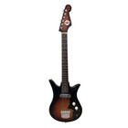 Vintage 1960s Teisco Del Rey E-110 Tulip Guitar Japan Sunburst Mij Single Pickup