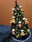 Pillsbury Doughboy Danbury Mint Lighted Christmas Tree 2002  works