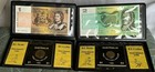 Vintage Australian 1988 Australian Note   Coin Folder Sets Featuring  1    2